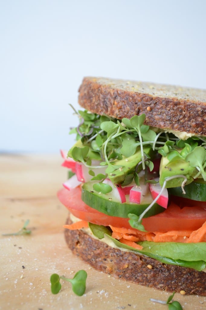 California Veggie Sandwich | Sarcastic Cooking