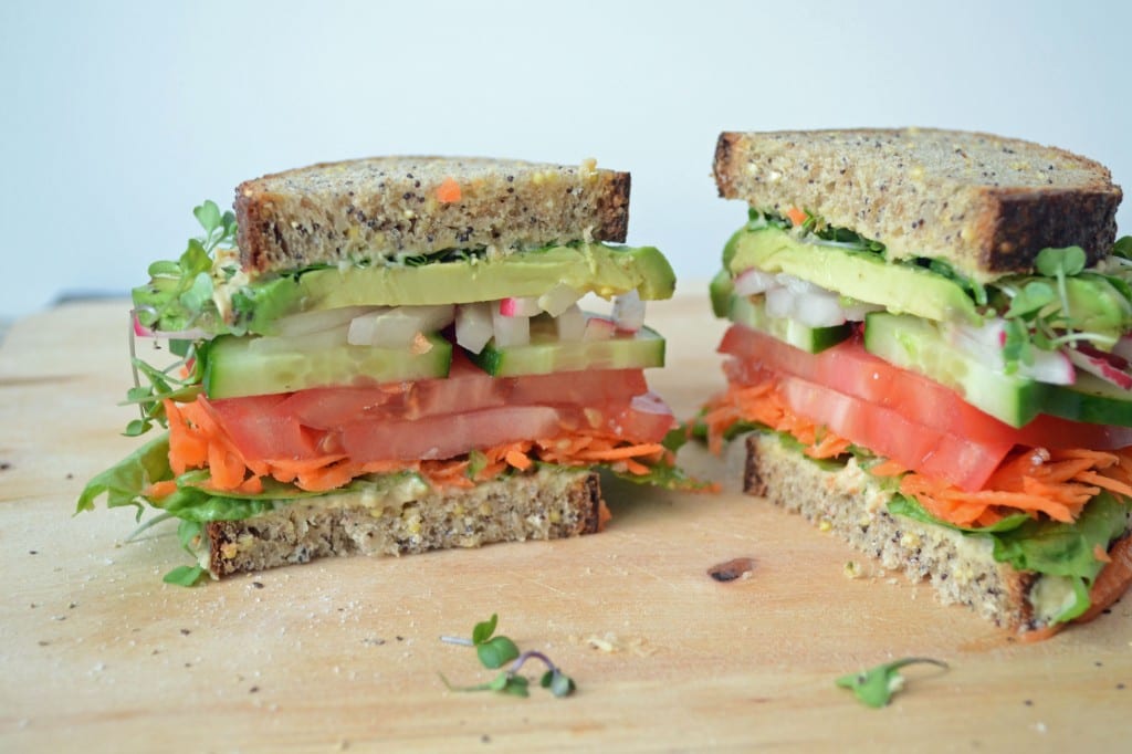 California Veggie Sandwich | Sarcastic Cooking