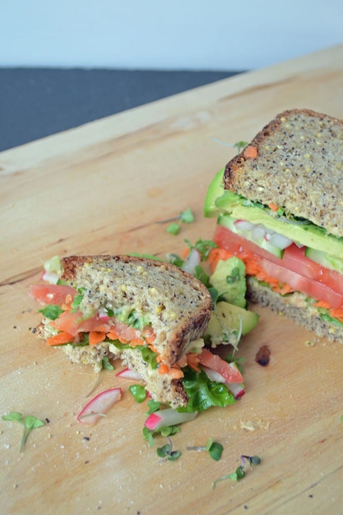 California Veggie Sandwich | Sarcastic Cooking