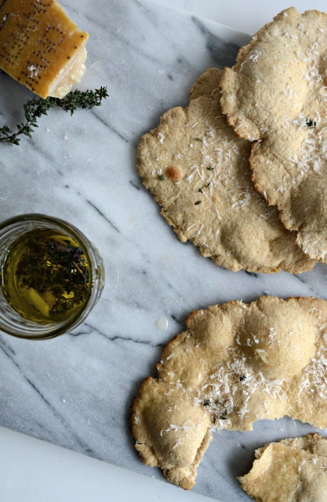 Garlic and Thyme Whole Wheat Flatbread | Sarcastic Cooking