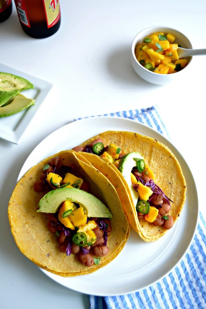 Beer Braised Sweet and Spicy Pinto Bean Tacos  Sarcastic Cooking