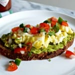 Meatless Monday: Cheesy Scrambled Egg and Pico de Gallo Avocado Toast