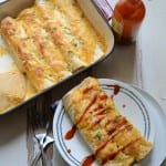Sweet Corn and Jalapeno Enchiladas