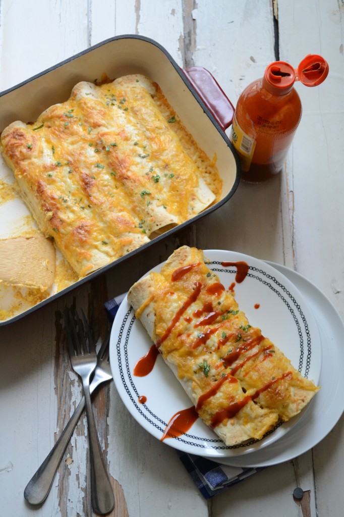 Sweet Corn and Jalapeno Enchiladas | Sarcastic Cooking