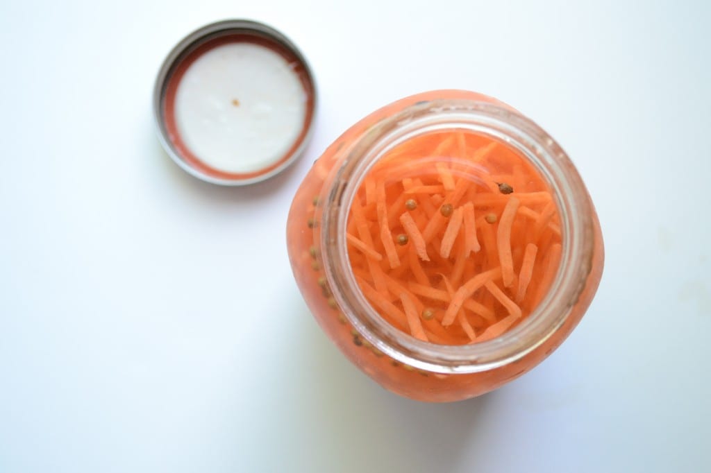 Pickled Chipotle Carrot Straws | Sarcastic Cooking