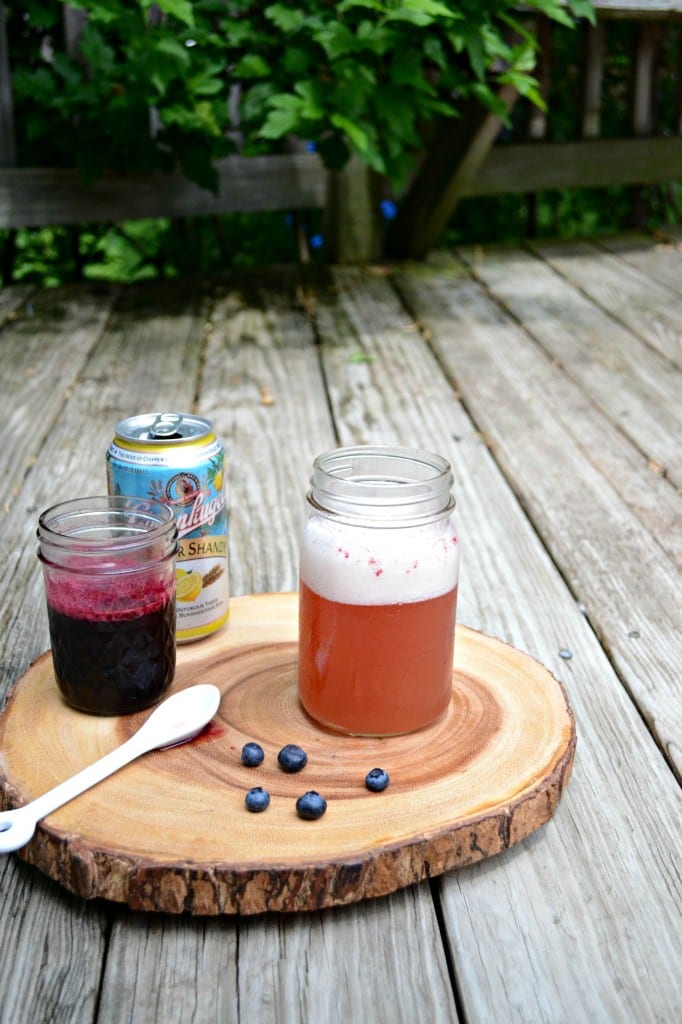 Blueberry Shandy | Sarcastic Cooking