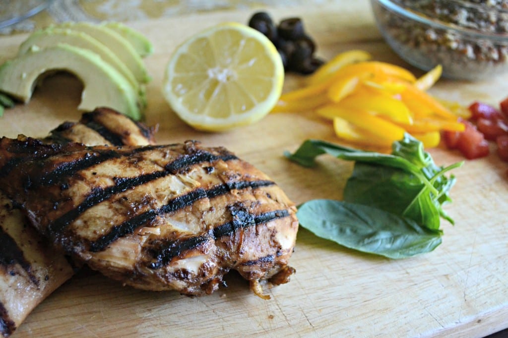 Balsamic Lemon Grilled Chicken