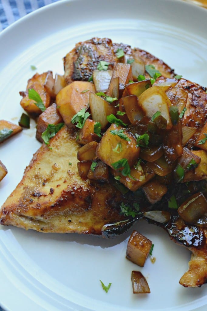 One Pot Meal Cajun Mango and Pineapple Chicken | Sarcastic Cooking