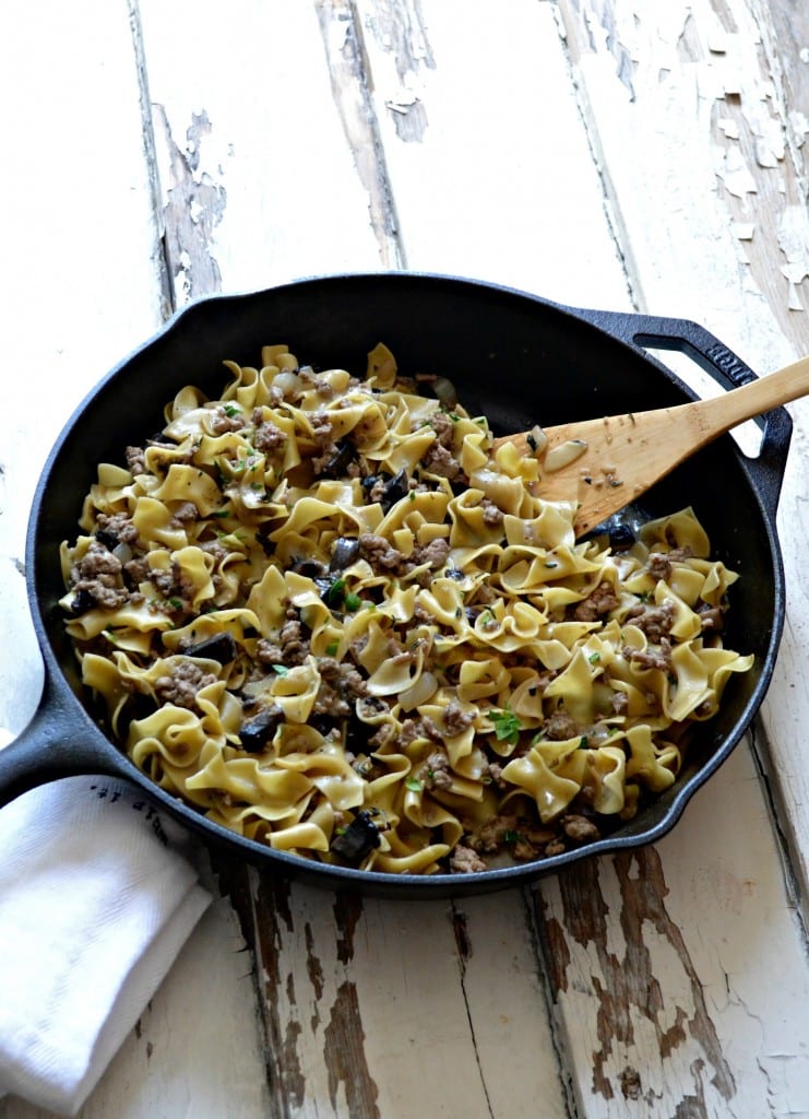 Light and Easy Skillet Stroganoff | Sarcastic Cooking