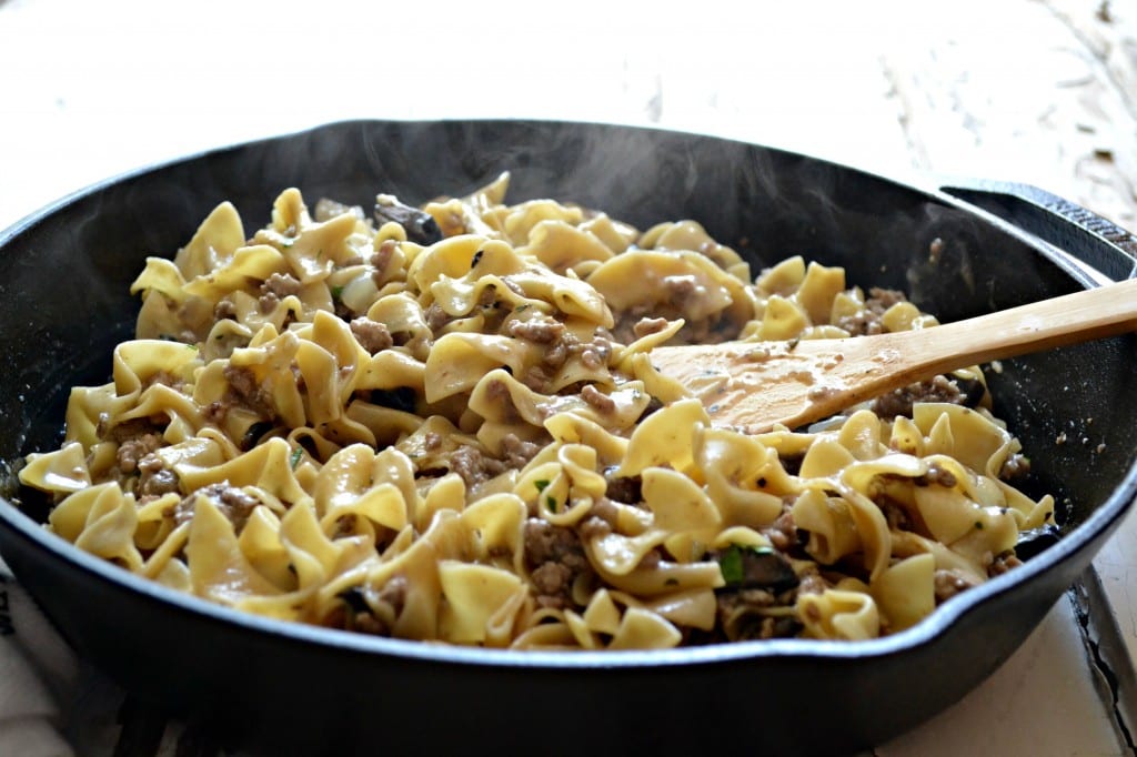 Light and Easy Skillet Stroganoff | Sarcastic Cooking