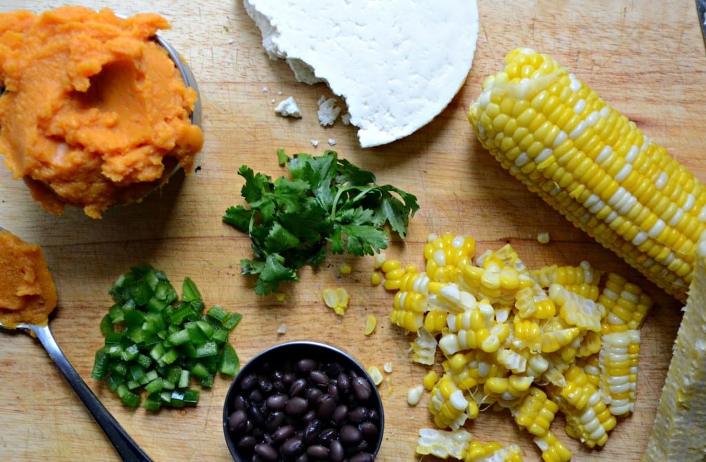 Stuffed Poblano Pepper Ingredients