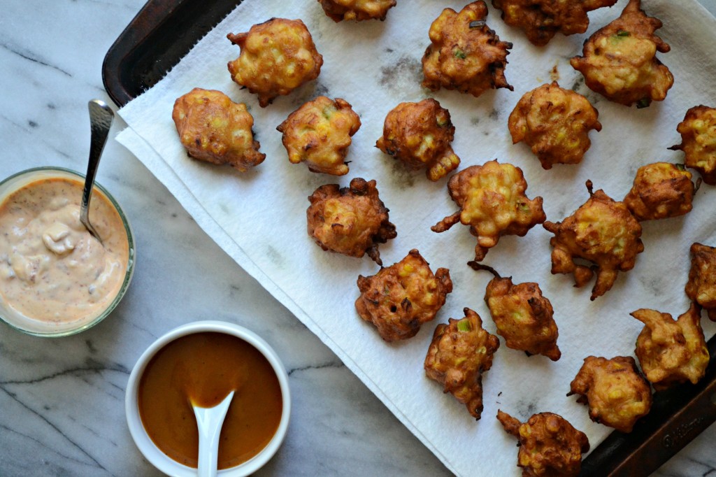 BBQ Chicken and Corn Fritters | Sarcastic Cooking