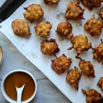 BBQ Chicken and Corn Fritters