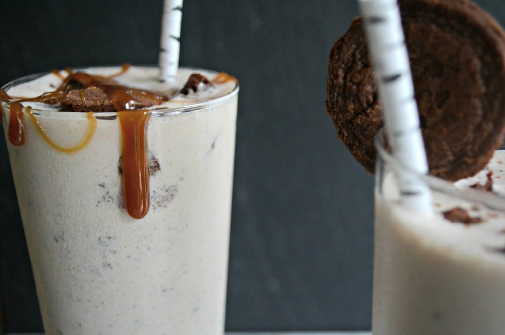 Bourbon Brownie Milkshake with Salted Caramel | Sarcastic Cooking