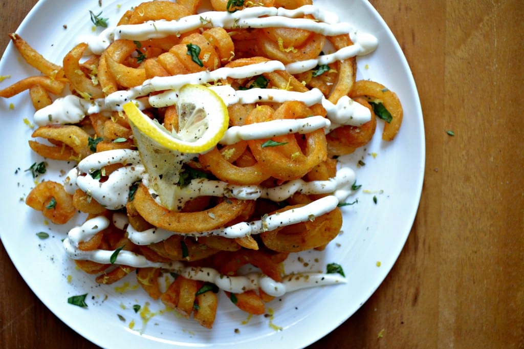 Greek Curly Fries |  Sarcastic Cooking