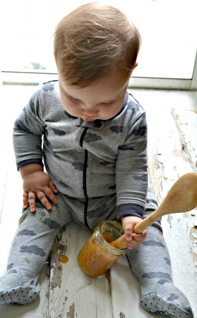 homemade applesauce for the little ones