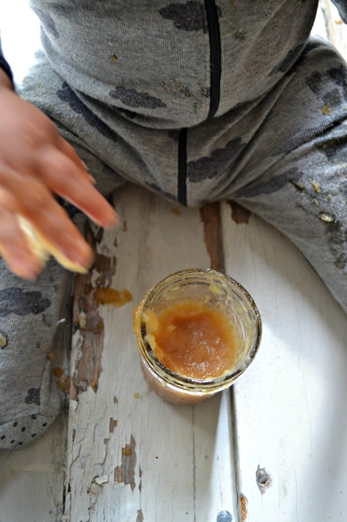 Homemade Applesauce for Little Ones @sarcasticcook