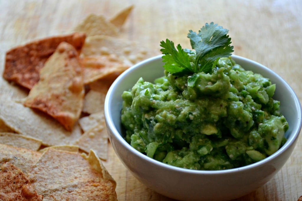 Salsa Verde Guacamole | @sarcasticcook