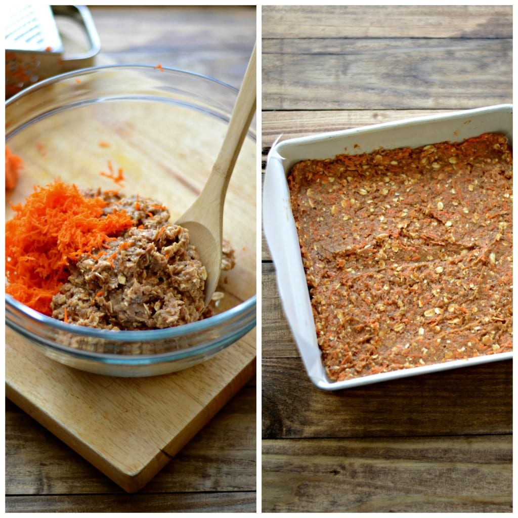 Carrot and Date Granola Bars