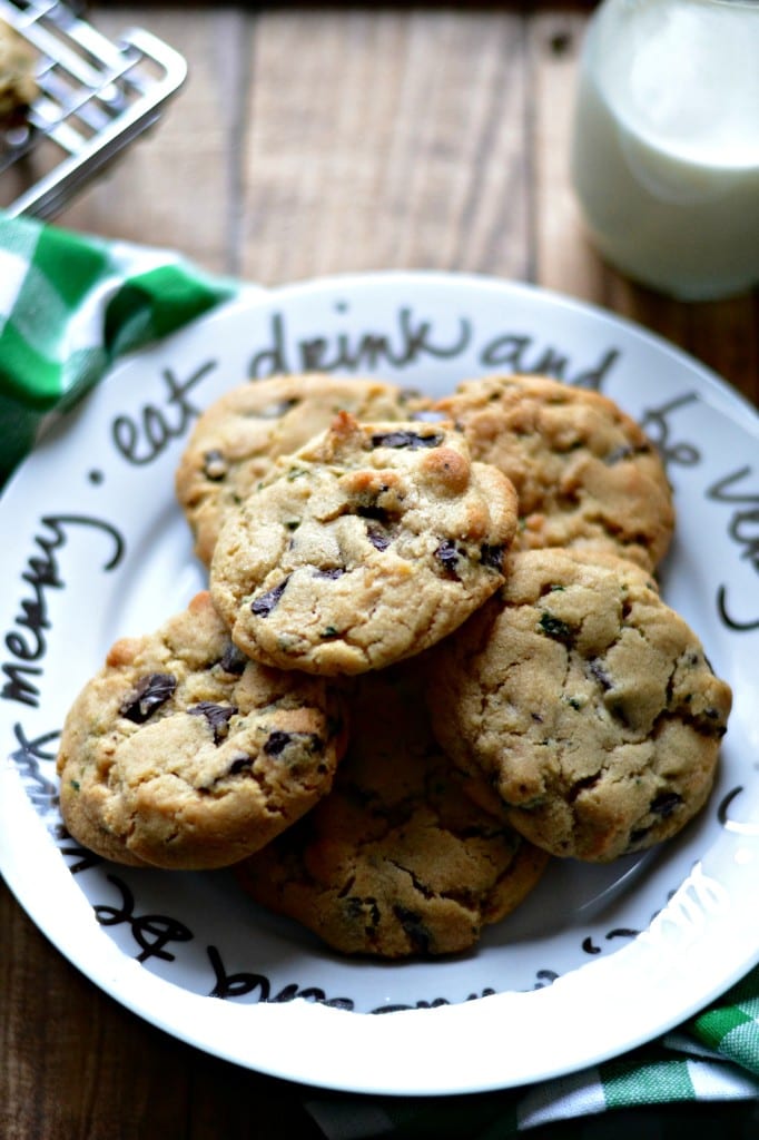 Fresh Mint and Dark Chocolate Cookies | Sarcastic Cooking