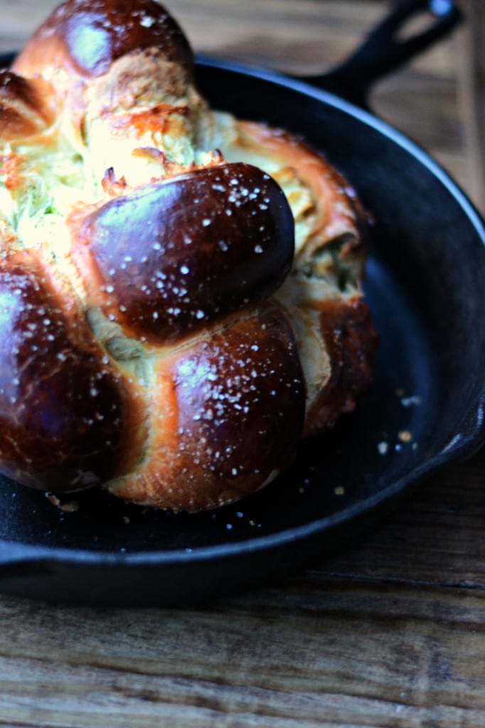 Pesto Challah | Sarcastic Cooking