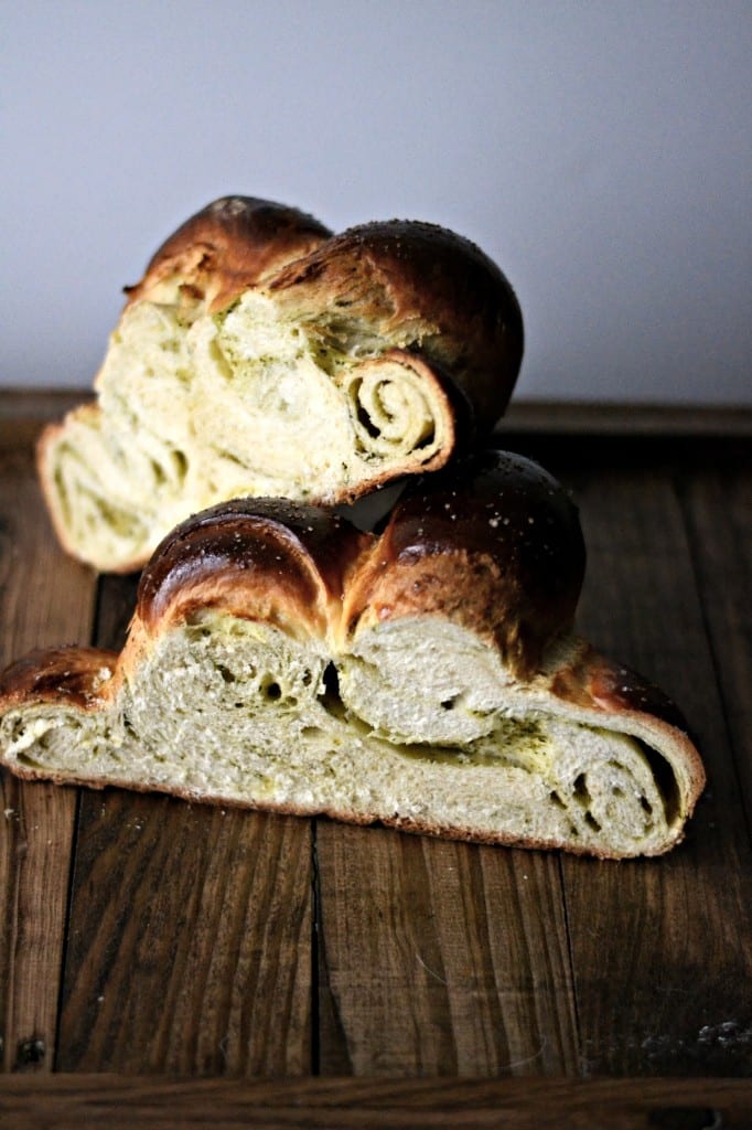 Pesto Challah | Sarcastic Cooking