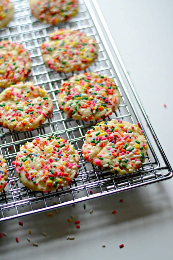 Vanilla Bean Confetti Cookies | Sarcastic Cooking