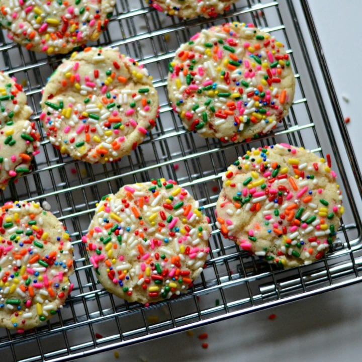 Vanilla Bean Confetti Cookies Sarcastic Cooking