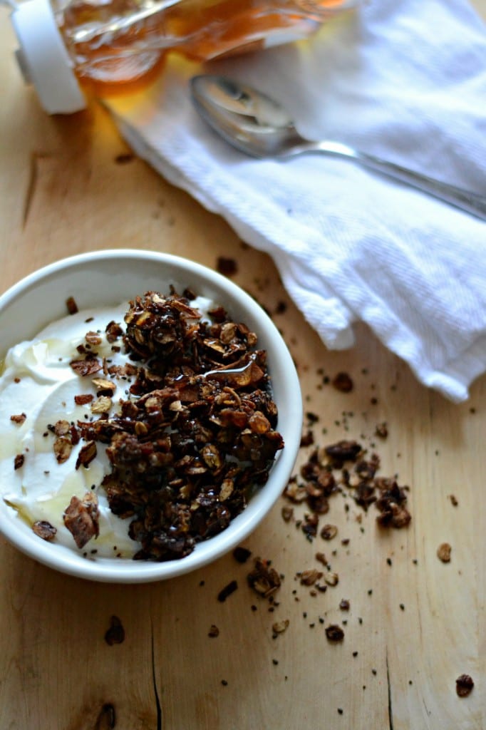 Triple Coconut Cocoa Granola | Sarcastic Cooking