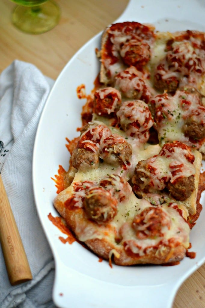 What's for dinner? Mini Meatball Sub Bake | Sarcastic Cooking