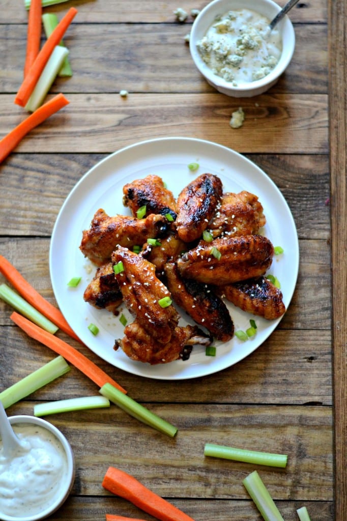 Crispy Baked Sriracha Wings | Sarcastic Cooking