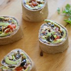Meatless Monday: 7 Layer Dip Roll-Ups for Two