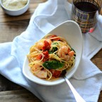 Spicy Lemon Shrimp Pasta
