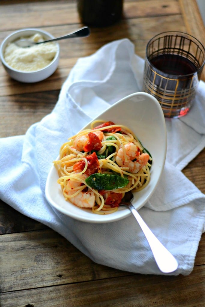 Spicy Lemon Shrimp Pasta| Sarcastic Cooking 