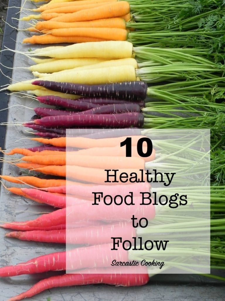 ten of my favorite healthy food blogs to follow