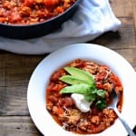 Roasted Jalapeño Turkey Chili