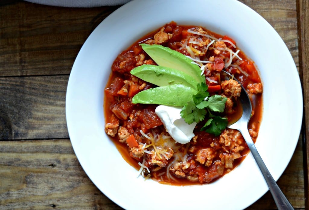 Roasted Jalapeño Turkey Chili - Sarcastic Cooking