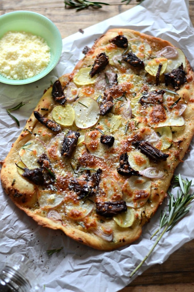 Steak & Potato Pizza - Sarcastic Cooking