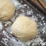 No Knead Whole Wheat Pizza Dough