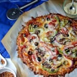 Super Cheesy Cauliflower Pizza Crust