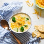Easy Broccoli Cheddar Soup