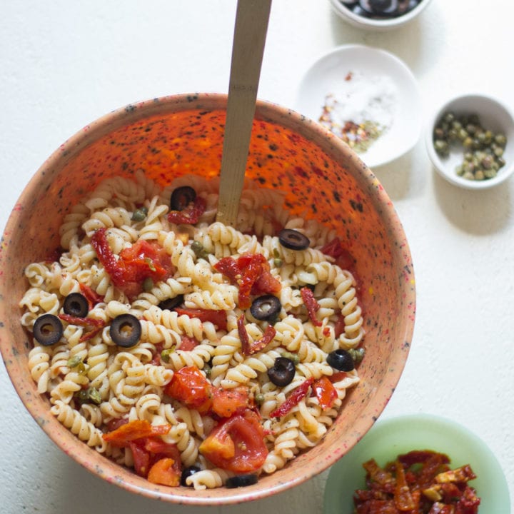 Tomato Lovers Pasta Salad | Sarcastic Cooking