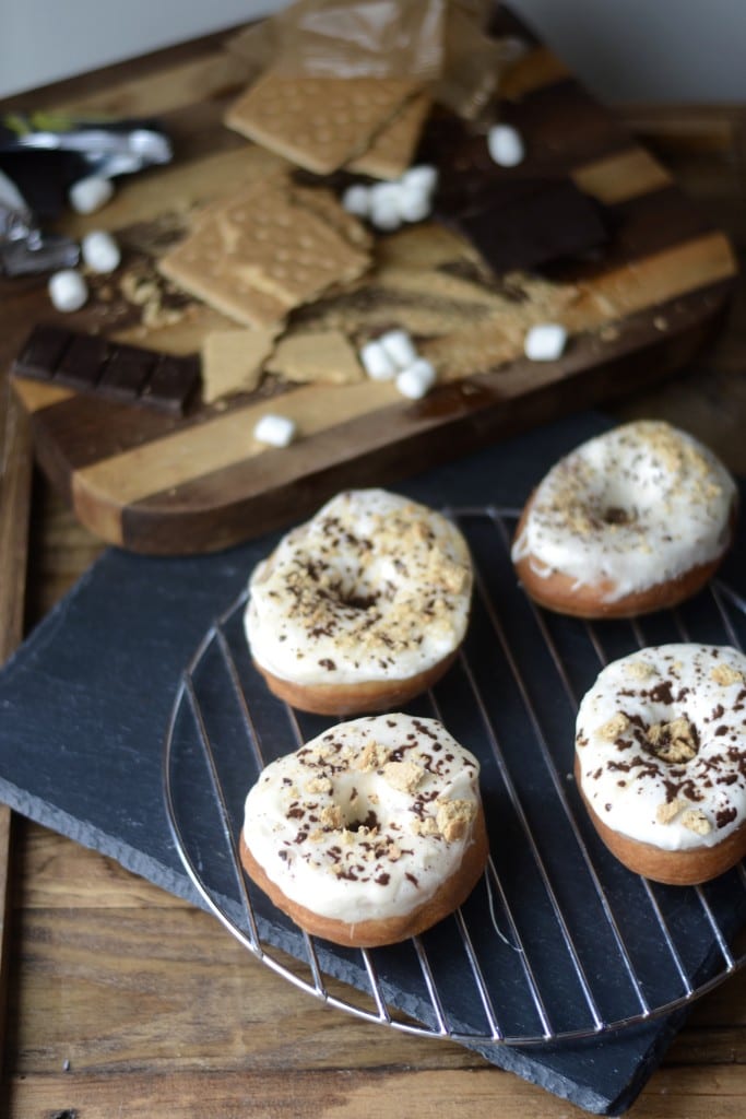 S'Mores Doughnuts | Sarcastic Cooking