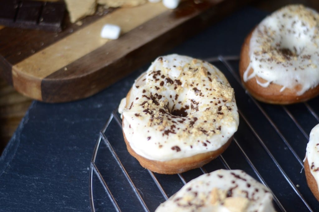 S'Mores Doughnuts | Sarcastic Cooking