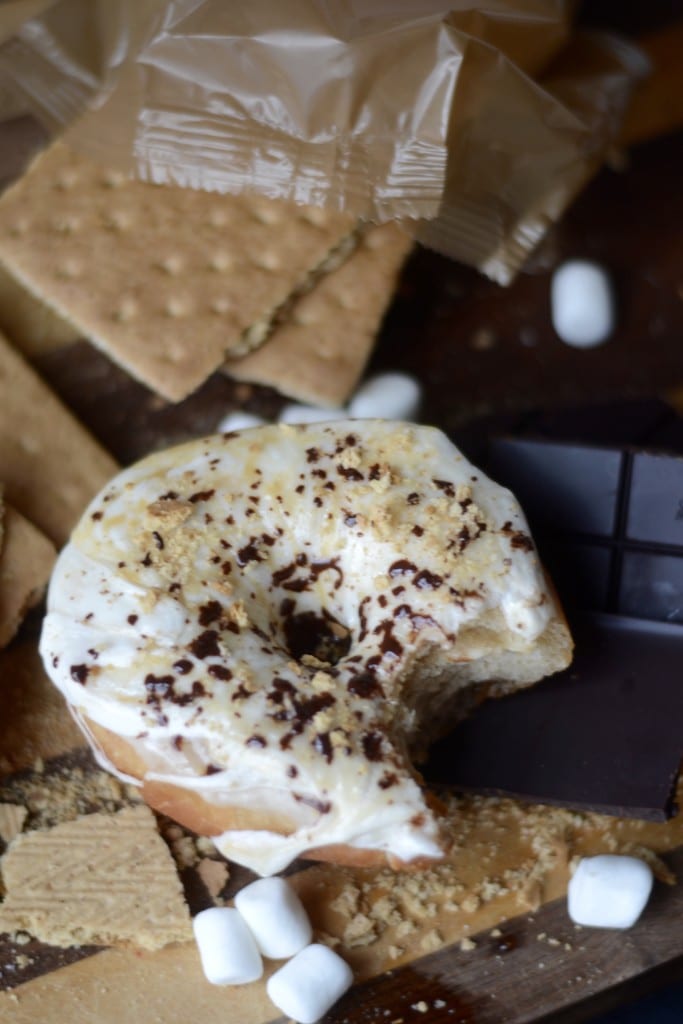 S'Mores Doughnuts | Sarcastic Cooking