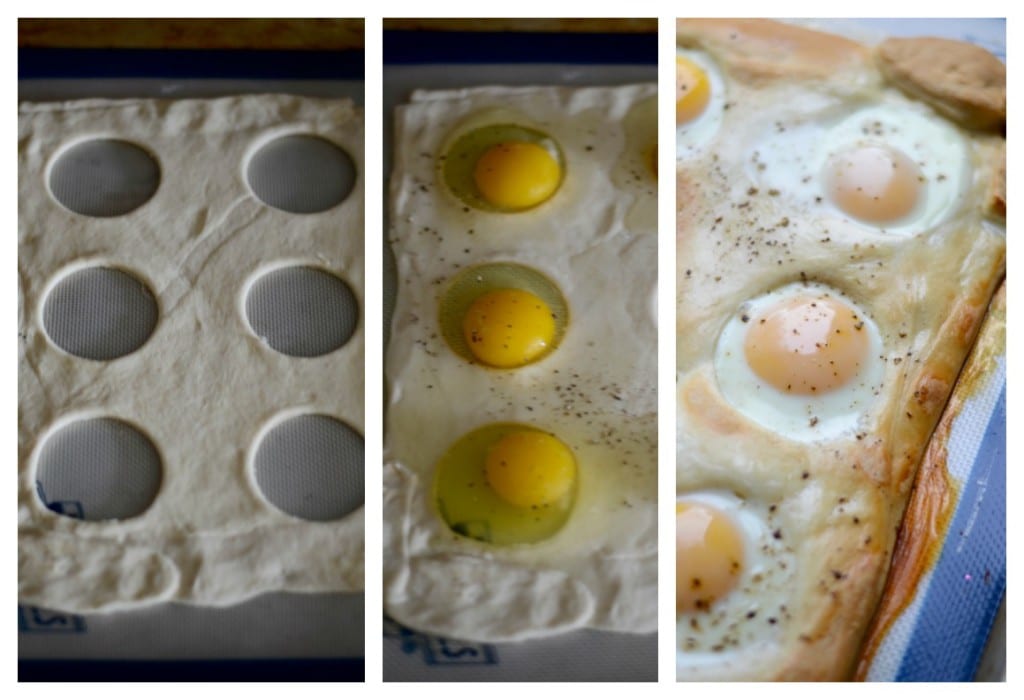 Toad in a Hole Breakfast Sandwich Prep - Sarcastic Cooking