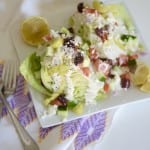 Greek Caesar Wedge Salad