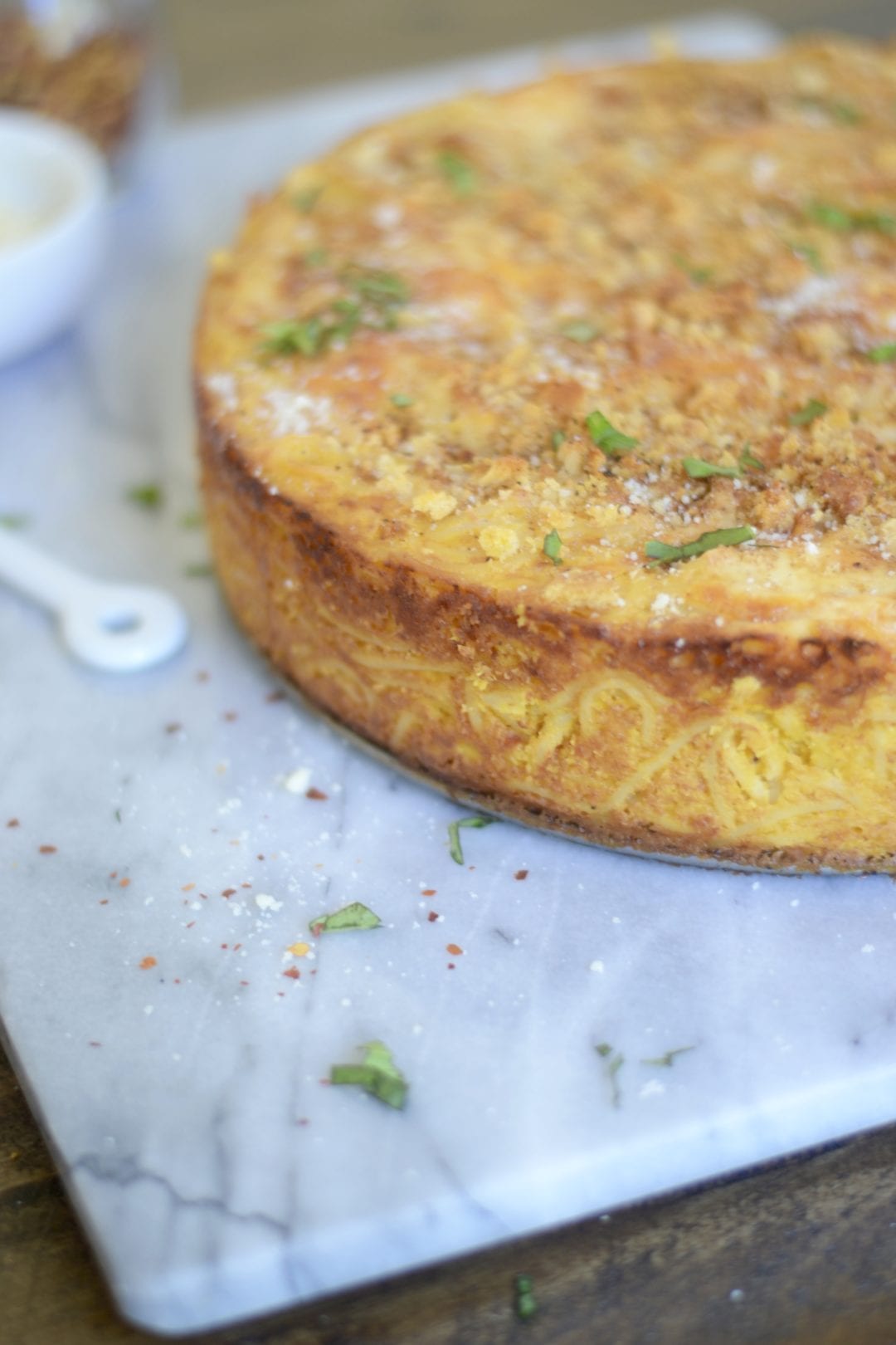 Cheesy Butternut Squash and Pumpkin Spaghetti Pie Sarcastic Cooking