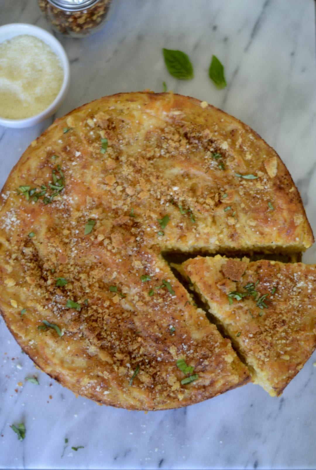 Cheesy Butternut Squash and Pumpkin Spaghetti Pie Sarcastic Cooking