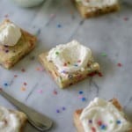 Confetti Cake Blondies
